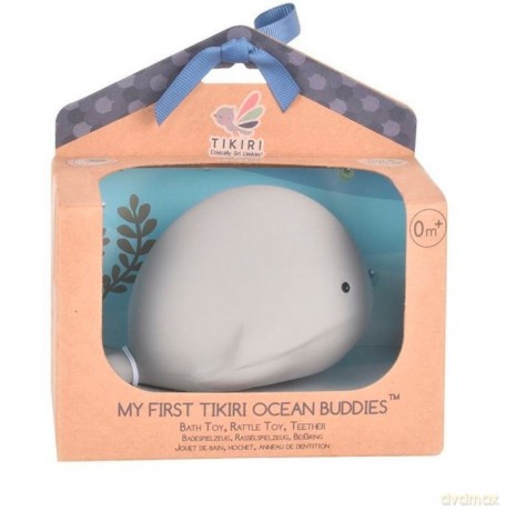 Gryzak zabawka Wieloryb Ocean w pudełku
