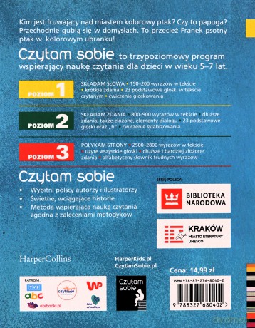 Książeczka Psotny Franek. Czytam sobie. Poziom 1 [KSIĄŻKA]