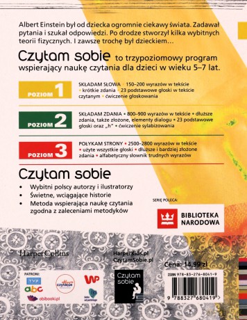 Książeczka Teoria Pana Alberta. Czytam sobie. Poziom 1 [KSIĄŻKA]