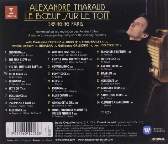 Alexandre Tharaud: Boeuf Sur Le Toit [CD]