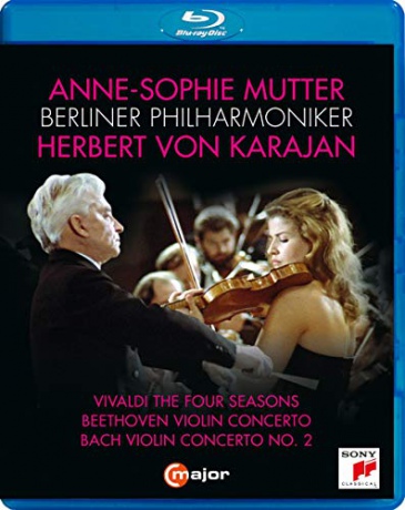 Anne-Sophie Mutter, Berliner Philharmoniker, Herbert von Karajan [Blu-Ray]