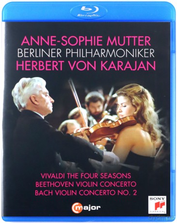 Anne-Sophie Mutter, Berliner Philharmoniker, Herbert von Karajan [Blu-Ray]