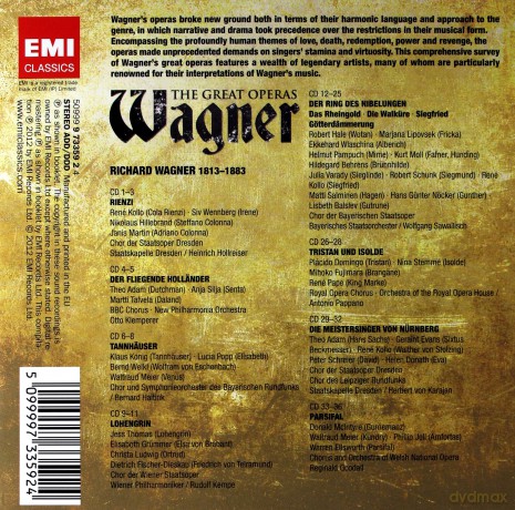 Wagner: Great Opera Box (Limited) [36CD]
