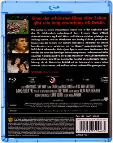 Barry Lyndon [Blu-Ray]