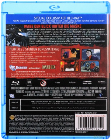 Batman: Under the Red Hood (Batman w cieniu czerwonego kaptura) [Blu-Ray]