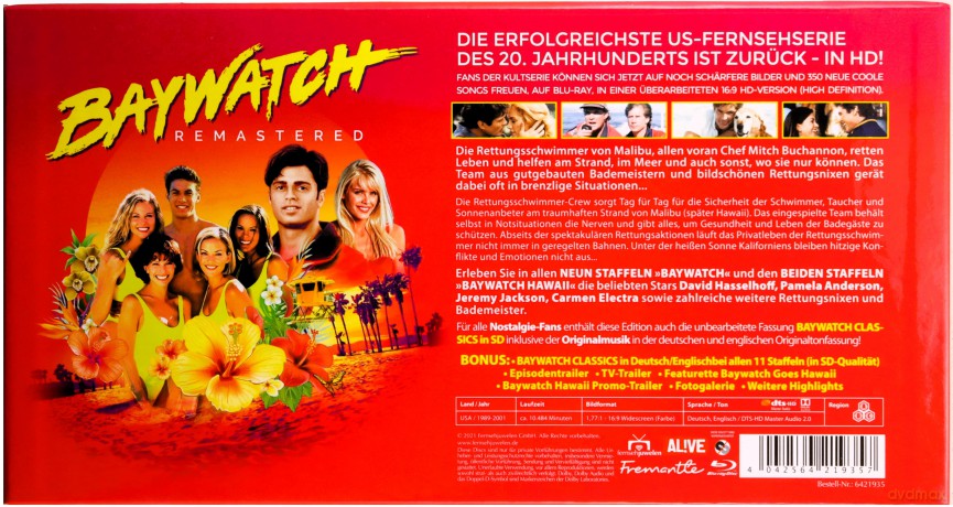 Baywatch Season 1-9 (Słoneczny patrol) [44xBlu-Ray]