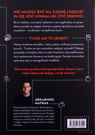 Jedz normalnie - Arkadiusz Matras [KSIĄŻKA]
