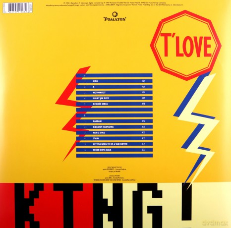 T.LOVE: King (wydanie jubileuszowe) (Blue) [Winyl]