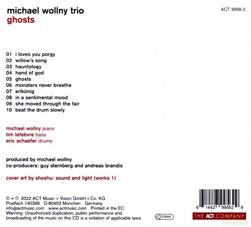Michael Wollny Trio: Ghosts [CD]