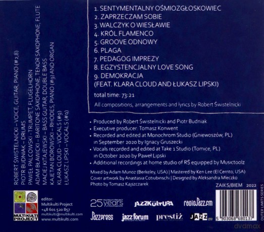 Robert Świstelnicki: Piosenki [CD]