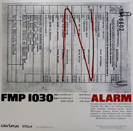 Peter Brötzmann Group: Alarm [Winyl]