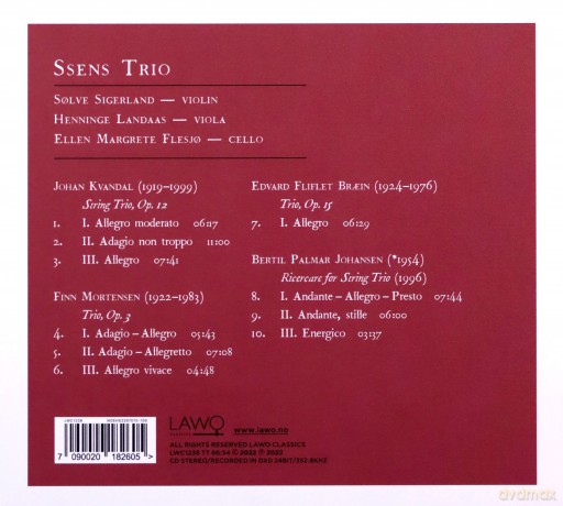 Ssens Trio: Ricercare [CD]
