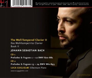 Luca Guglielmi: Johann Sebastian Bach: The Well-Tempered Clavier II [2CD]
