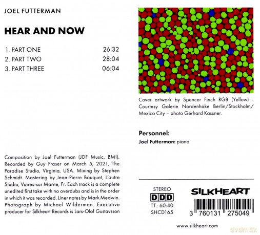 Joel Futterman: Hear and Now [CD]