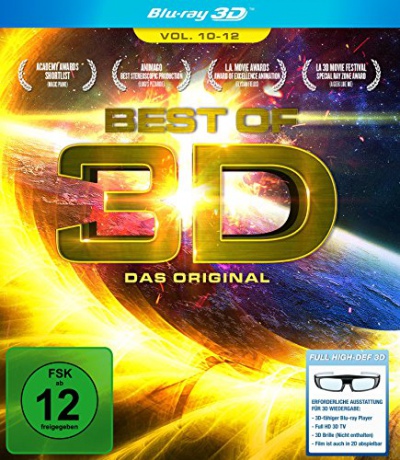 Best of 3D - Das Original - Vol. 10-12 [Blu-Ray 3D]+[Blu-Ray]