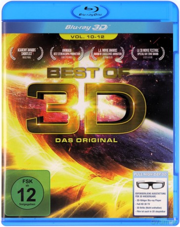 Best of 3D - Das Original - Vol. 10-12 [Blu-Ray 3D]+[Blu-Ray]