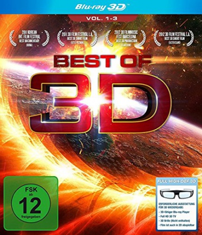 Best of 3D - Das Original - Vol. 1-3 [Blu-Ray 3D]+[Blu-Ray]