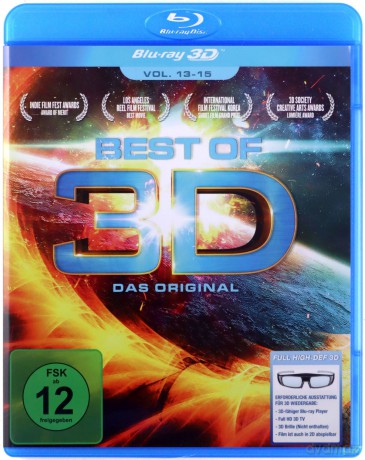 Best of 3D - Das Original - Vol. 13-15 [Blu-Ray 3D]+[Blu-Ray]