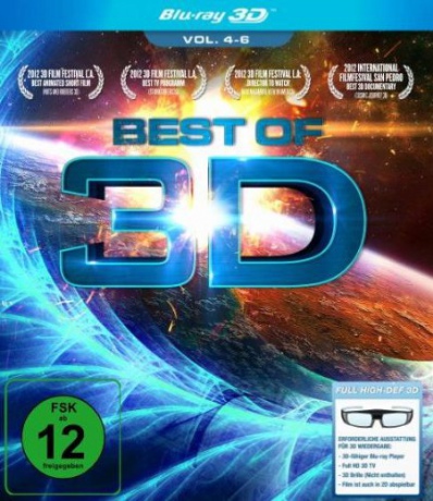 Best of 3D - Das Original - Vol. 4-6 [Blu-Ray 3D]+[Blu-Ray]
