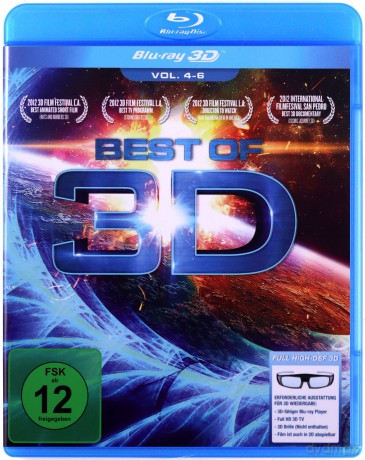 Best of 3D - Das Original - Vol. 4-6 [Blu-Ray 3D]+[Blu-Ray]