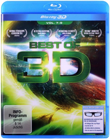 Best of 3D - Das Original - Vol. 7-9 [Blu-Ray 3D]+[Blu-Ray]