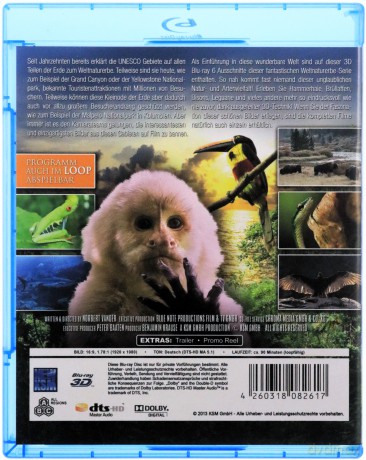 Best Of Weltnaturerbe 3D - Fühle das Erlebnis [Blu-Ray]