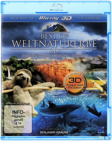 Best Of Weltnaturerbe 3D - Fühle das Erlebnis [Blu-Ray]