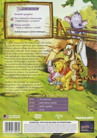 Kubuś i Hefalumpy (Disney) (Kubuś Puchatek) [DVD]