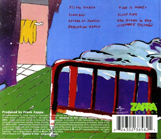 Frank Zappa: Sleep Dirt [CD]