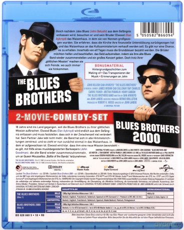 Blues Brothers / Blues Brothers 2000 [2xBlu-Ray]