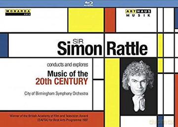 Sir Simon Rattle Conducts and Explores Music of the 20th Century [Blu-Ray]