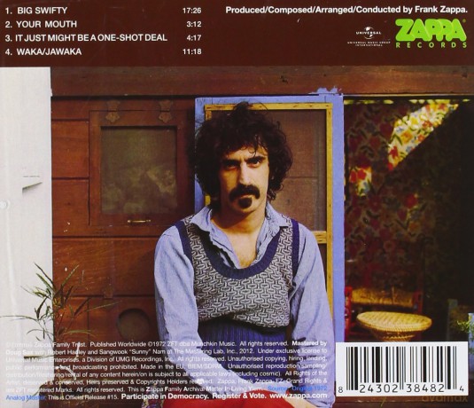 Frank Zappa: Waka/Jawaka [CD]