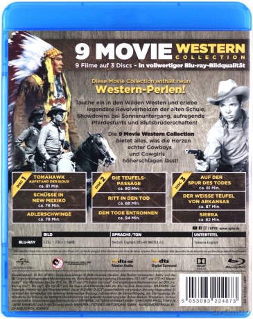 9 Movie Western Collection - Vol. 2 [3xBlu-Ray]
