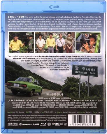 A Taxi Driver (Taksówkarz) [Blu-Ray]