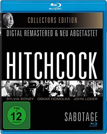 Alfred Hitchcock: Sabotage (Tajny agent) [Blu-Ray]