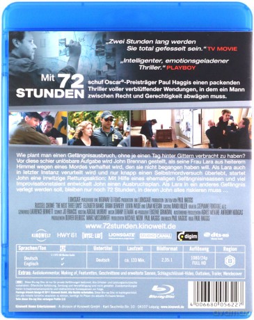 The Next Three Days (Dla niej wszystko) [Blu-Ray]