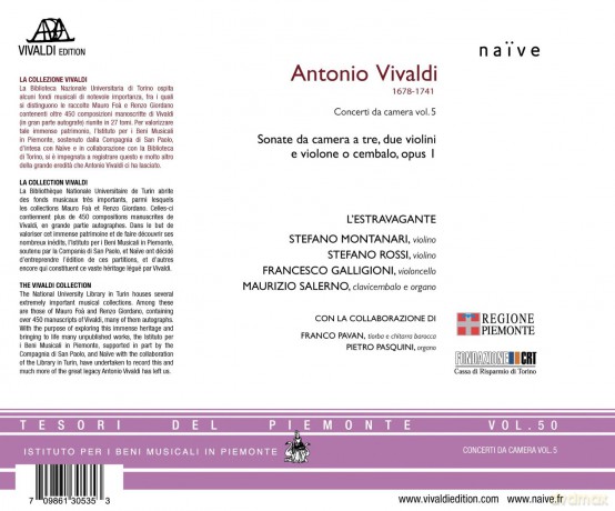 L Estravagante: Vivaldi Sonata Da Camera [CD]