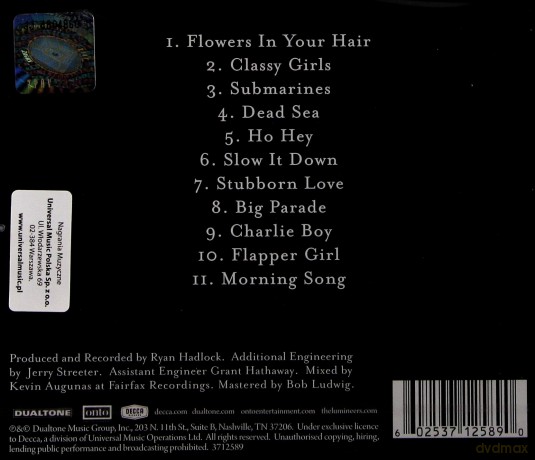 Lumineers: The Lumineers [CD]