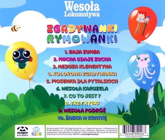 Wesoła Lokomotywa: Zgadywanki - Rymowanki [CD]