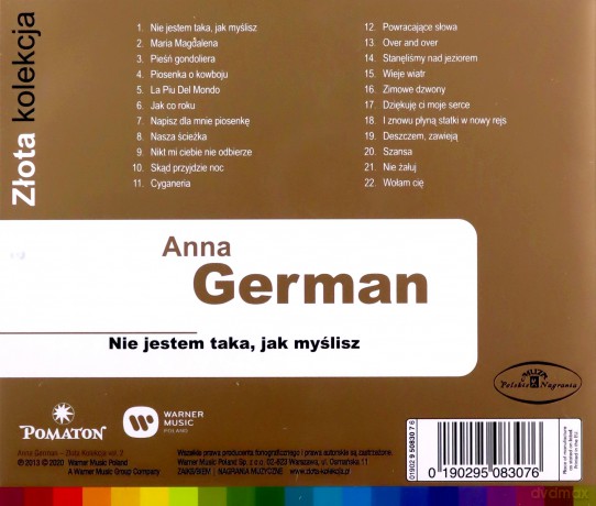 Anna German: Złota Kolekcja Vol. 2 (Edycja Limitowana) [CD]