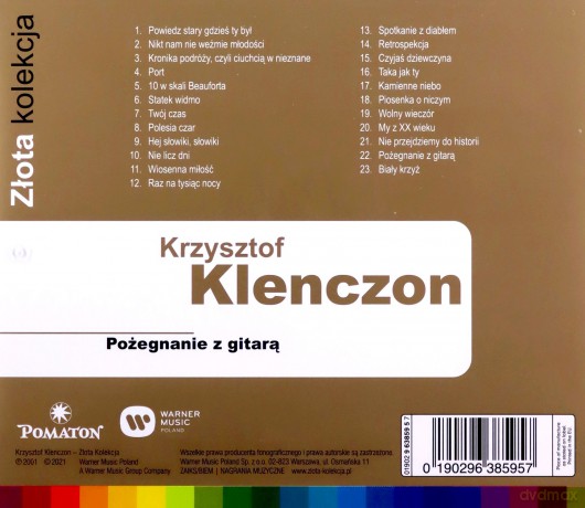 Krzysztof Klenczon : Złota Kolekcja (Edycja Limitowana) [CD]