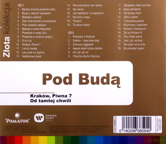Pod Budą: Złota Kolekcja Vol. 1 & Vol. 2 (Edycja Limitowana) [2CD]