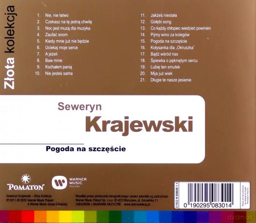 Seweryn Krajewski: Złota Kolekcja (Edycja Limitowana) [CD]