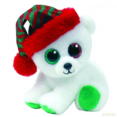 Beanie Boos maskotka świąteczna Paxton - miś polarny 15cm