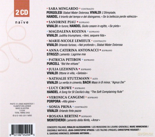 Ladies Sing Baroque [CD]