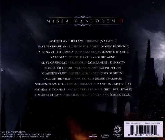 Powerwolf: Missa Cantorem II [CD]