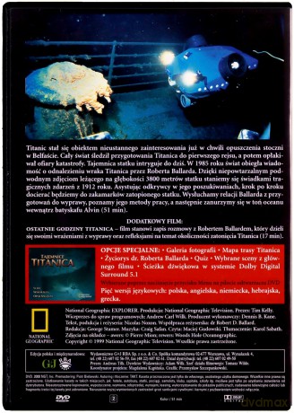 Tajemnice Titanica [DVD]