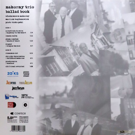 Nahorny Trio: Ballad Book Okruchy Dzieciństwa (White) {winyl]