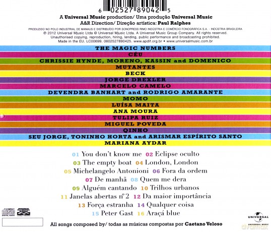 Caetano Veloso: A Tribute To Caetano Veloso [CD]