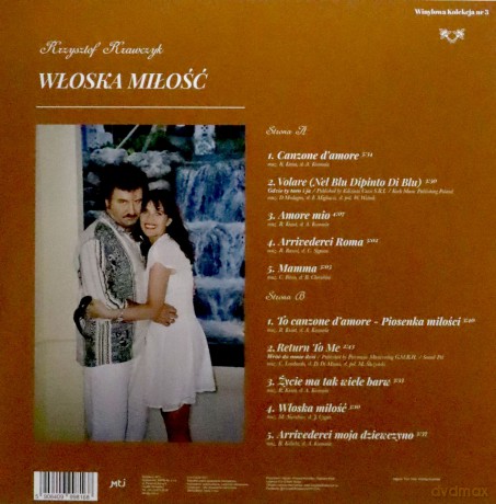Krzysztof Krawczyk: Włoska miłość [Winyl]
